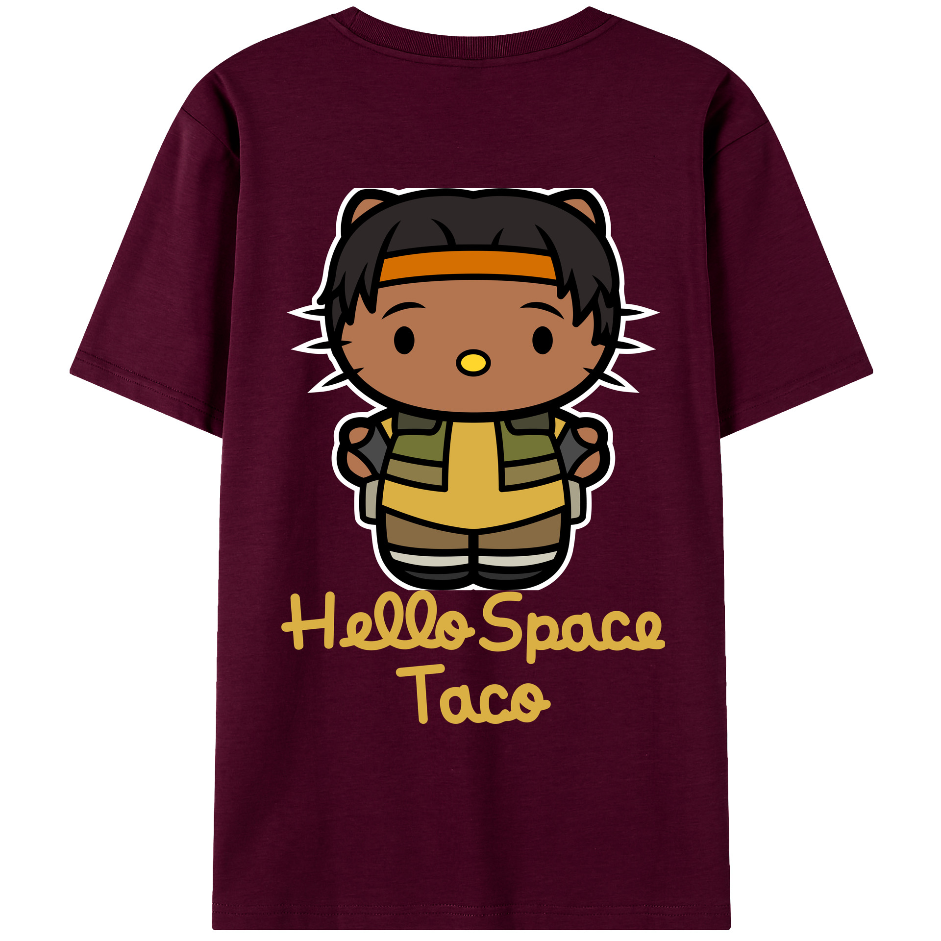 （画像用） Hello Kitty ハローキティ レディース半袖Tシャツ(バックプリント)